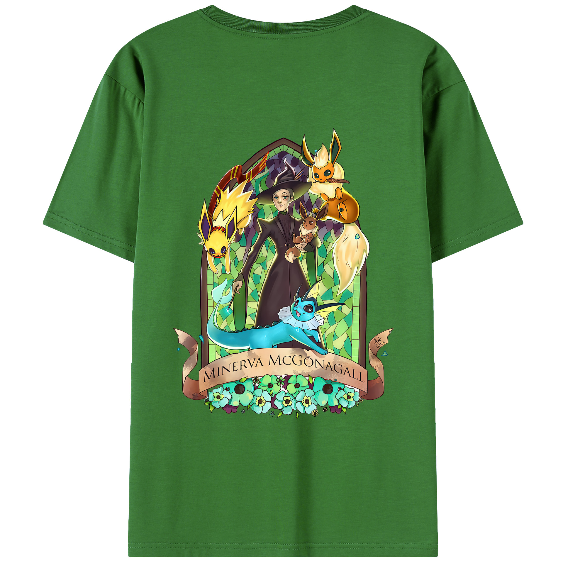 （画像用） Harry Potter ハリー・ポッターシリーズ レディース半袖Tシャツ(バックプリント)